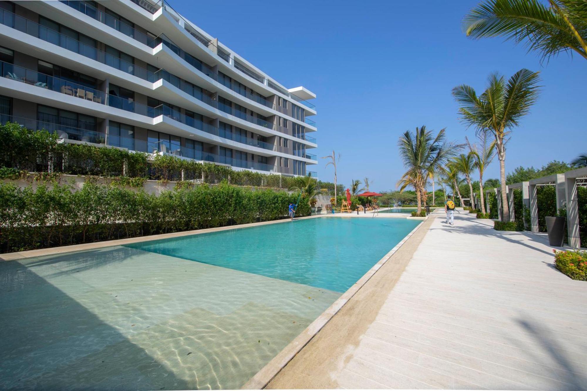 Exclusivo Resort Frente Al Mar, Playa Privada, Piscinas Cartagène Extérieur photo